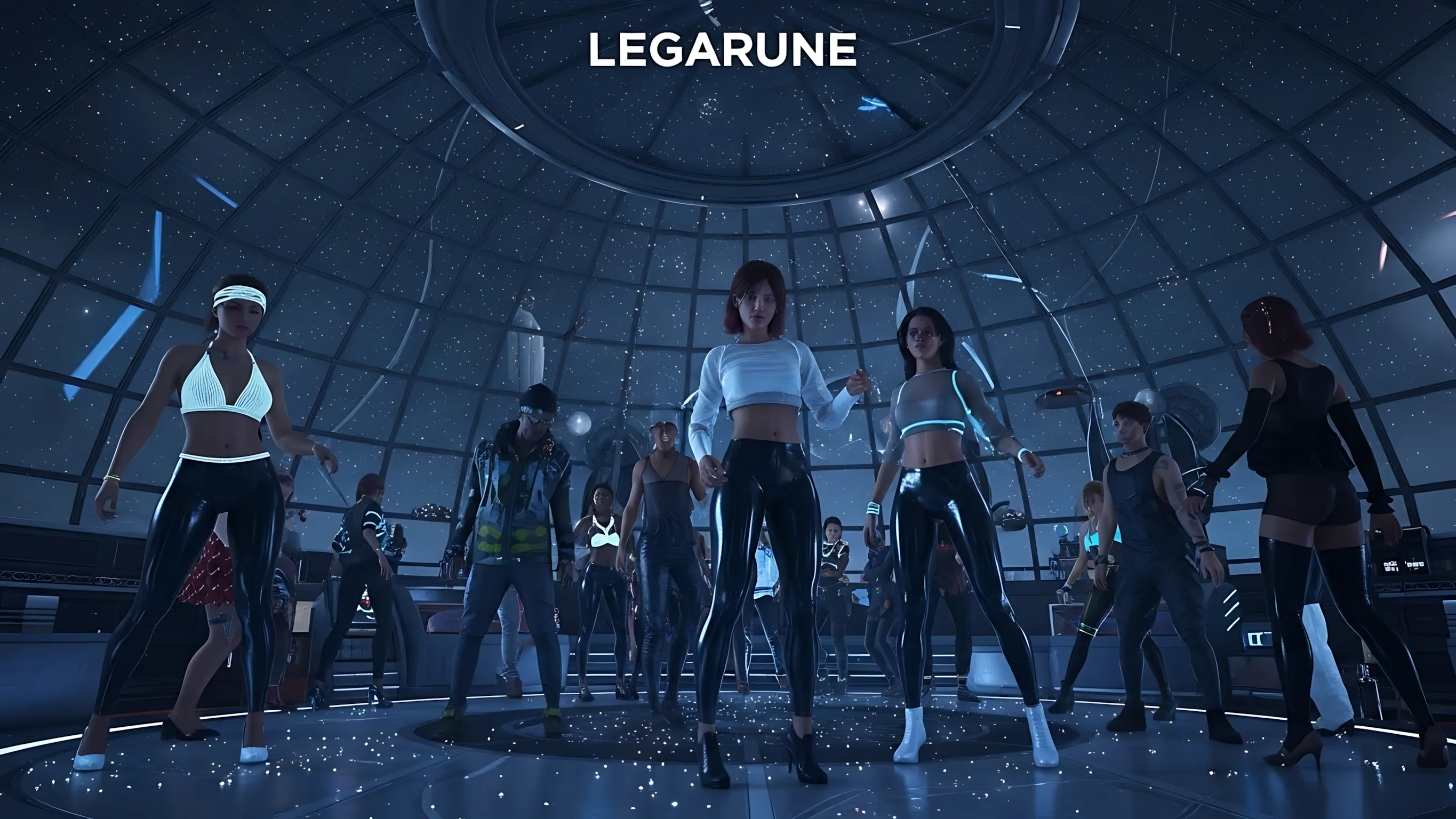 legarune art scenes images leggings cool fantasy neo future -23